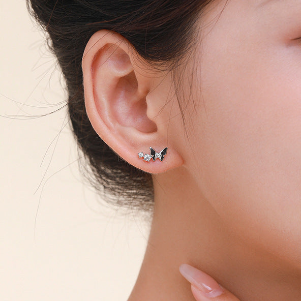 Versatile Butterfly Stud Earrings | S925 Sterling Silver