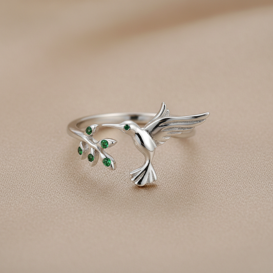 Natures Free Spirit Adjustable Ring | S925 Sterling Silver