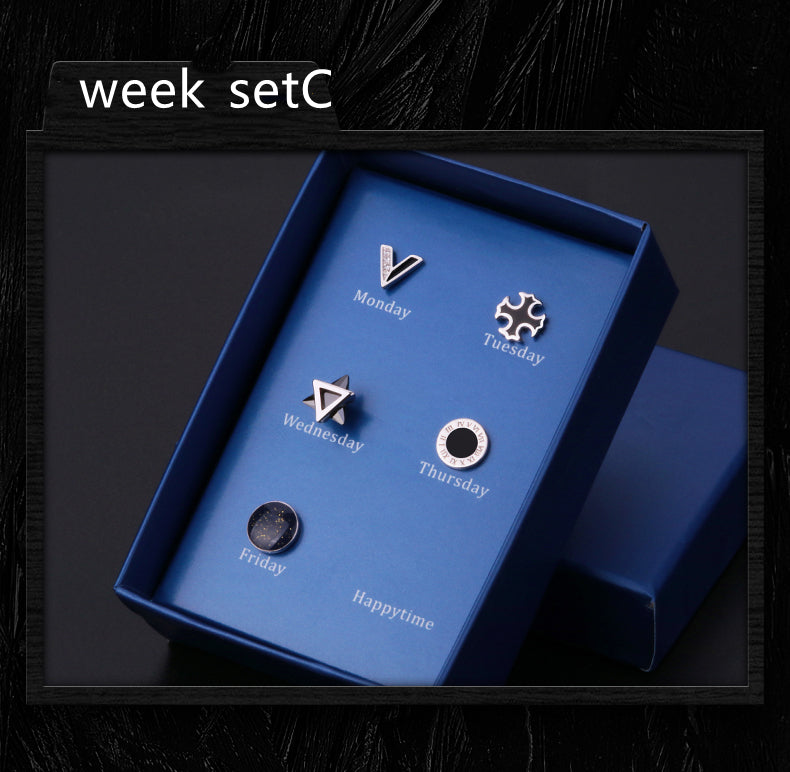 Men's Single Stud Earring | S925 Sterling Silver