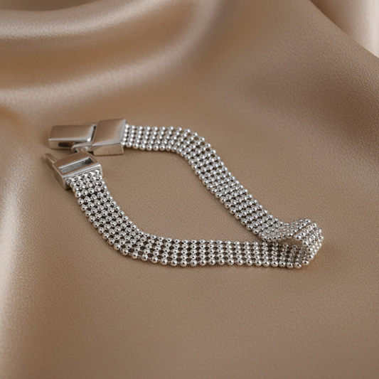 Minimalist Silver Bracelet | S925 Sterling Silver