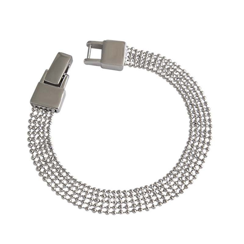 Minimalist Silver Bracelet | S925 Sterling Silver