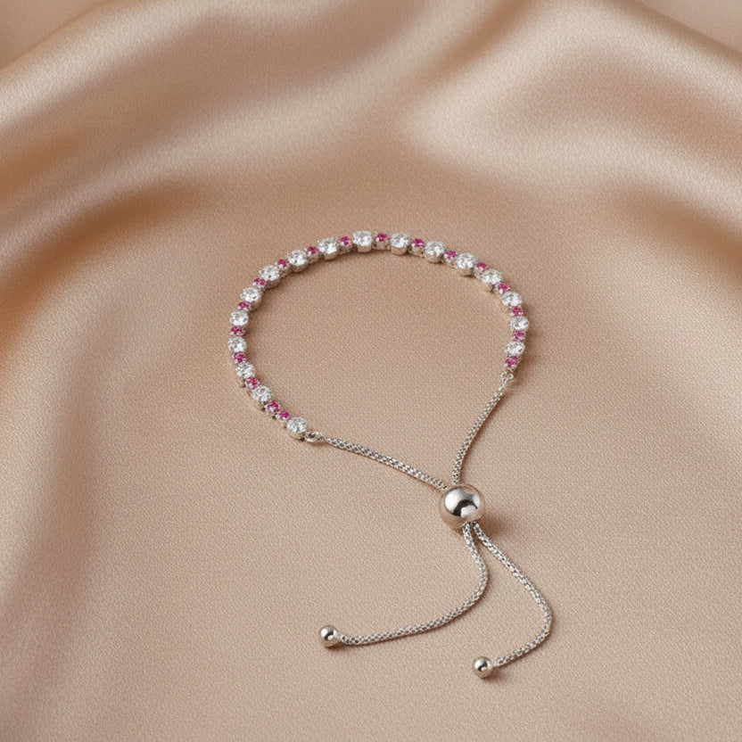Sliding Adjustable Telescopic Bracelet | S925 Sterling Silver