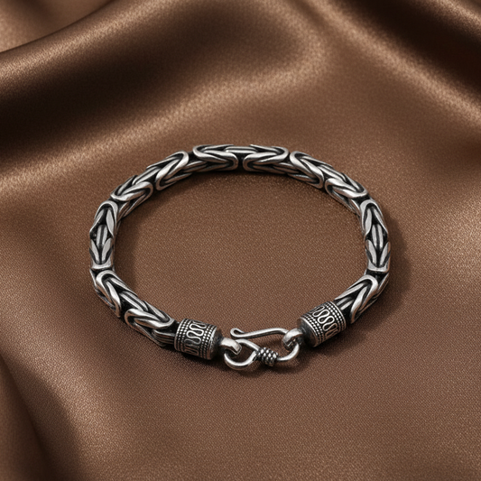 Retro Chain Bracelet | S925 Sterling Silver