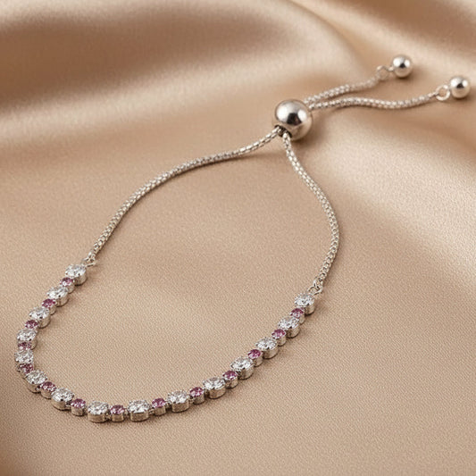 Sliding Adjustable Telescopic Bracelet | S925 Sterling Silver