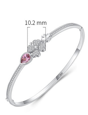Four-Leaf Clover Bracelet | S925 Sterling Silver