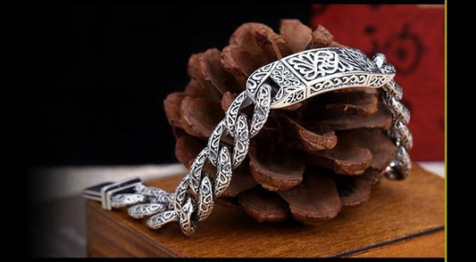 Hollow Carved Petal Bracelet | S925 Sterling Silver