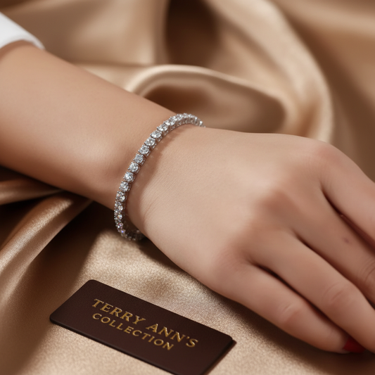 Diamond Tennis Bracelet Lifestyle