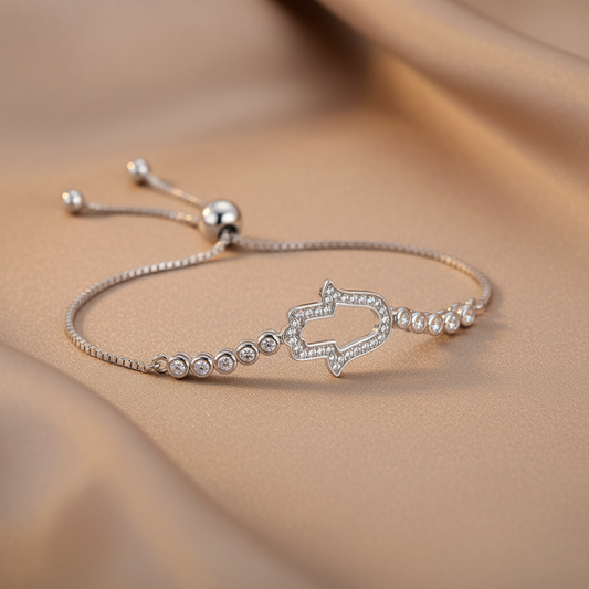 Hamsa Bracelet - Angle
