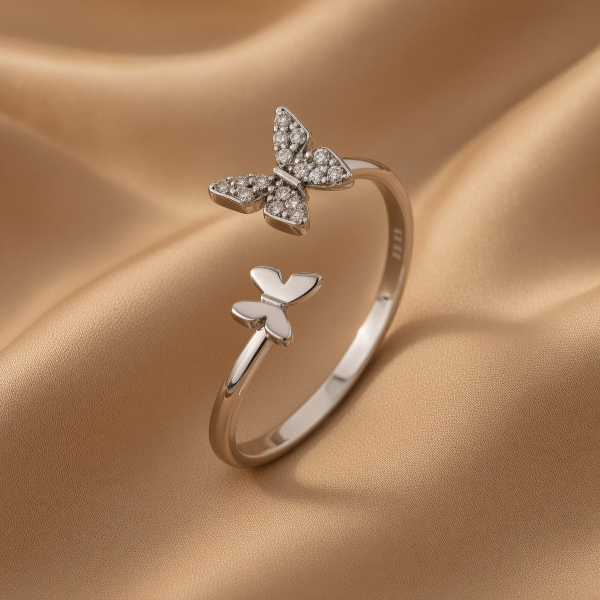 Butterfly Duality Ring | S925 Sterling Silver