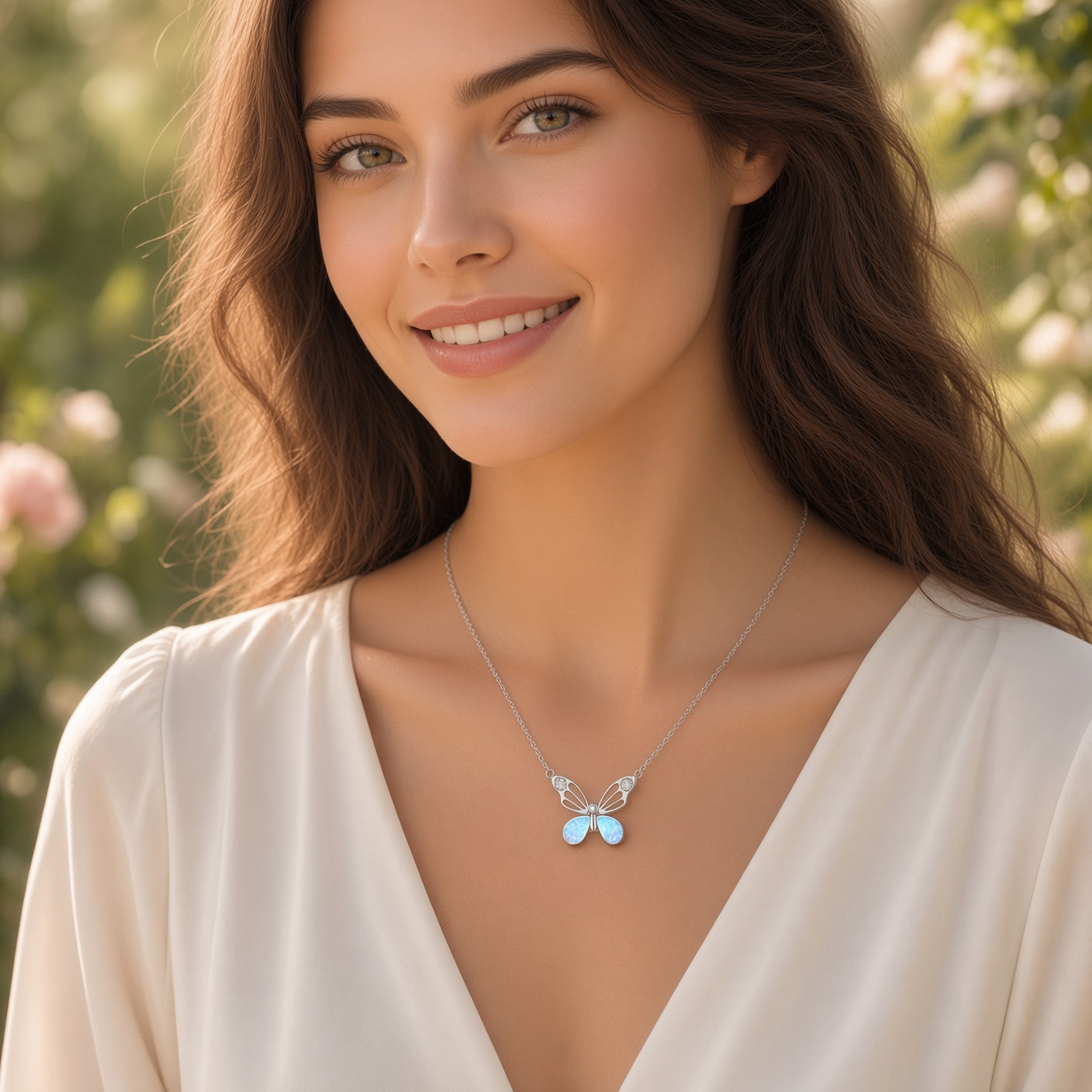 Metamorphosis Butterfly Necklace | S925 Sterling Silver Women's