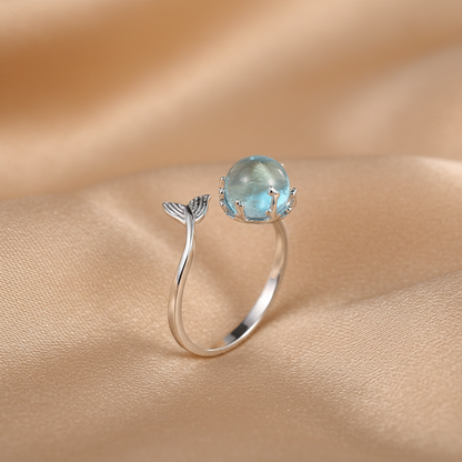 Mermaid Foam Ring | S925 Sterling Silver