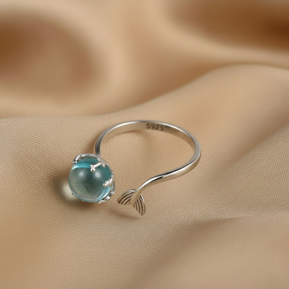 Mermaid Foam Ring | S925 Sterling Silver