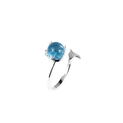 Mermaid Foam Ring | S925 Sterling Silver