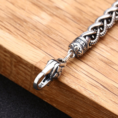 Dynamic Strength Bracelet | S925 Sterling Thai Silver