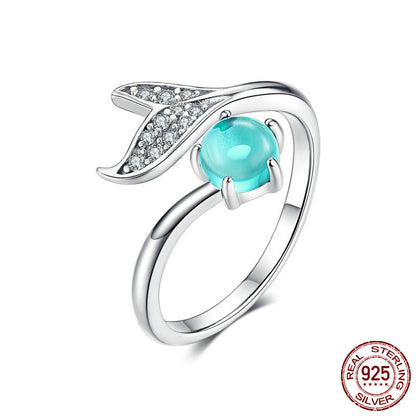 Mermaid Tears Ring | S925 Sterling Silver