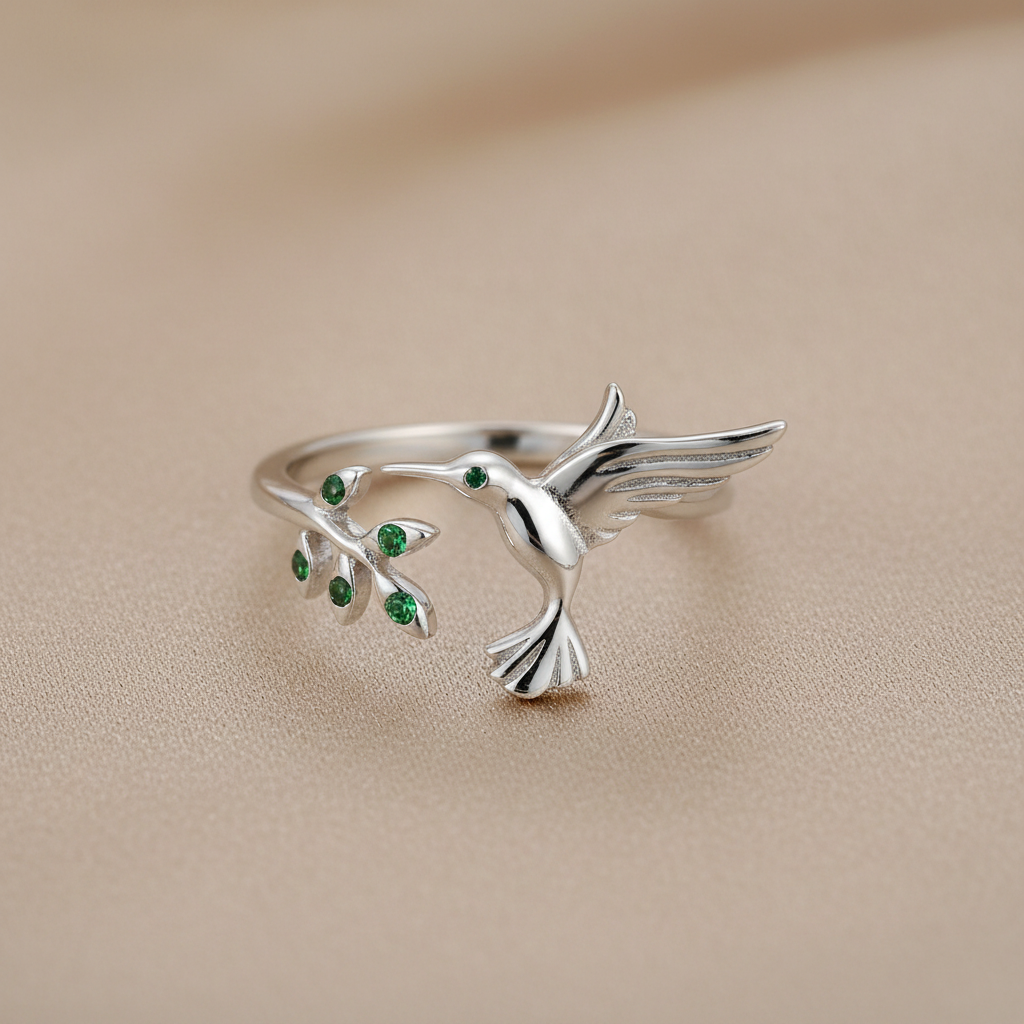 Natures Free Spirit Adjustable Ring | S925 Sterling Silver