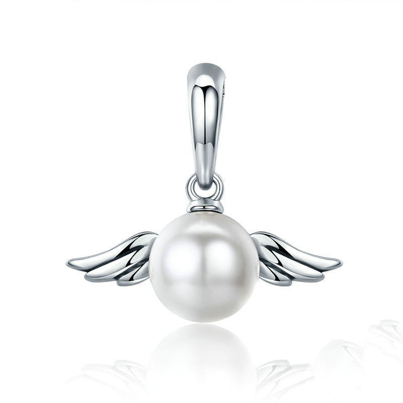 Angelic Pearl Pendant | S925 Sterling Silver