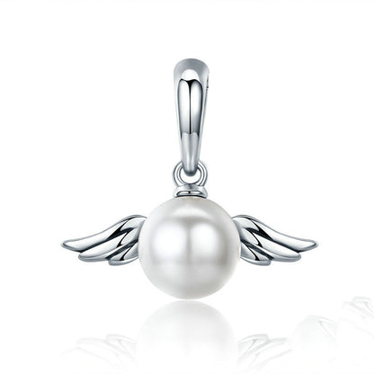 Angelic Pearl Pendant | S925 Sterling Silver