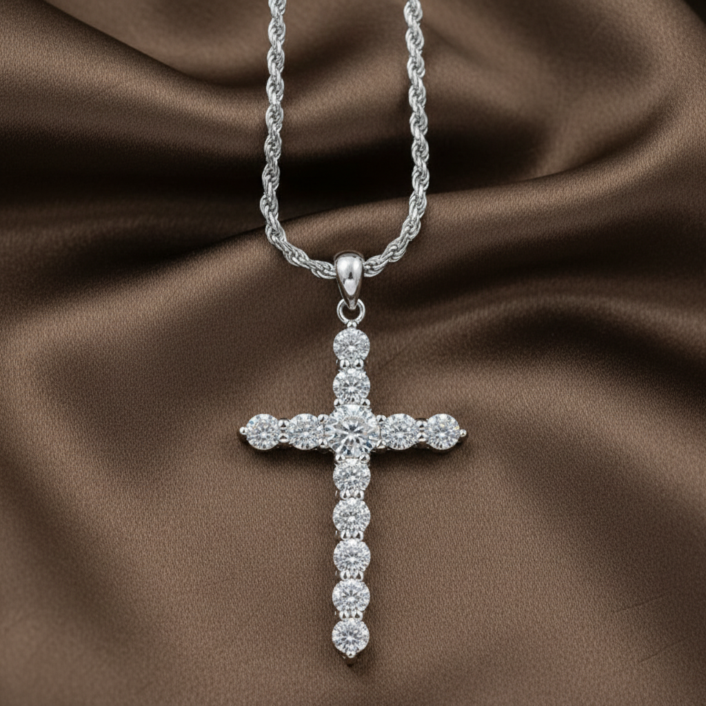 Collier Croix | Argent Sterling S925
