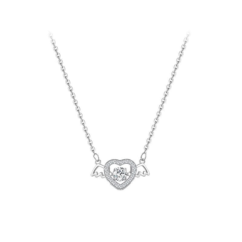 Angel Heart Necklace | S925 Sterling Silver