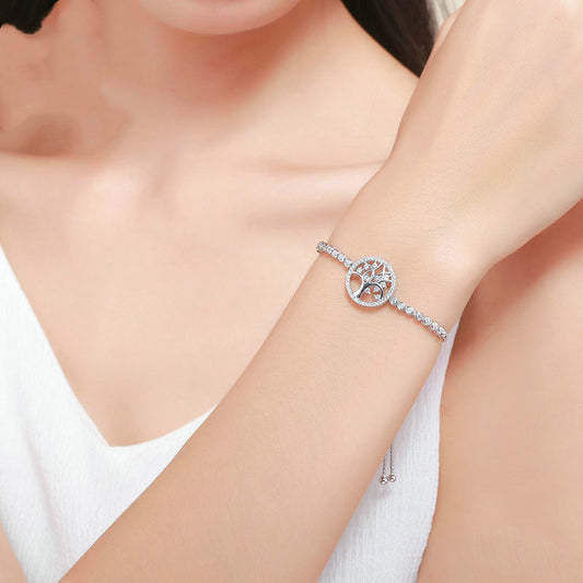 Tree of Life Bracelet | S925 Sterling Silver Symbolic