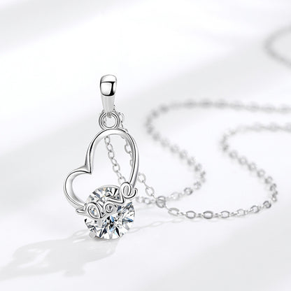 Collier Amour | Argent Sterling S925 Zircon