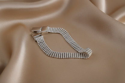 Minimalist Silver Bracelet | S925 Sterling Silver