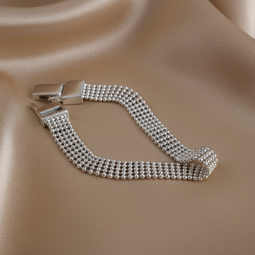 Minimalist Silver Bracelet | S925 Sterling Silver