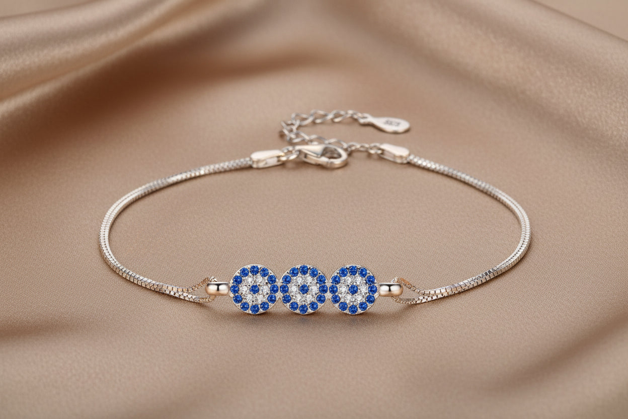 Stackable Charm Bracelet | S925 Sterling Silver