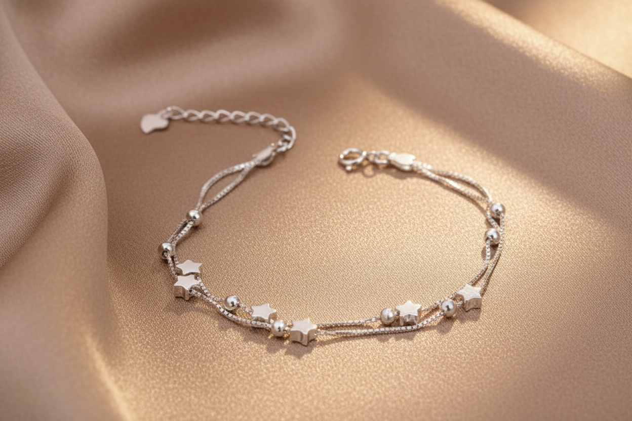 Multi Layer Bracelet | S925 Sterling Silver
