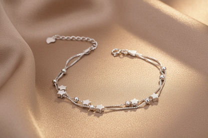 Multi Layer Bracelet | S925 Sterling Silver