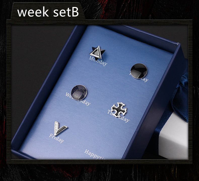 Men's Single Stud Earring | S925 Sterling Silver