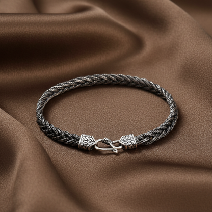 Hand-woven Braided Bracelet | S925 Sterling Silver
