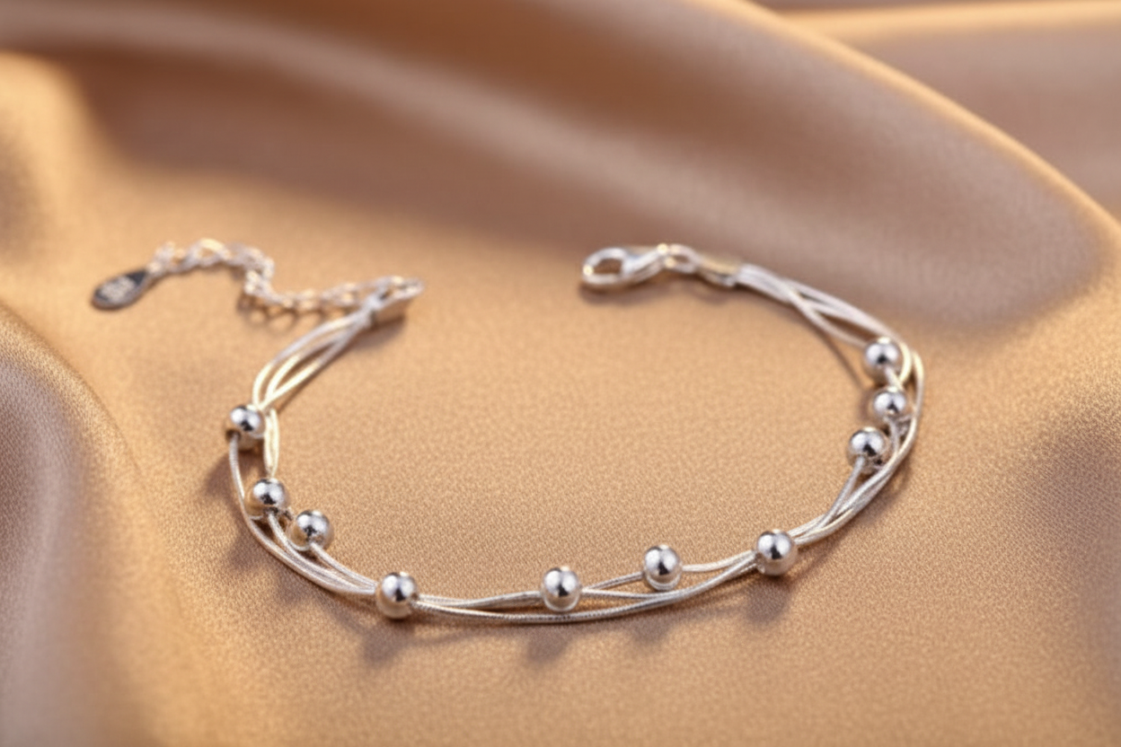 Multi Layer Bracelet | S925 Sterling Silver