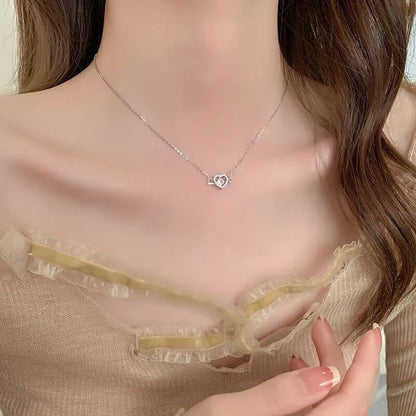 Angel Heart Necklace | S925 Sterling Silver
