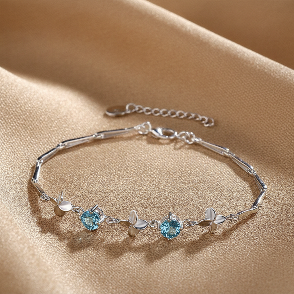 Lucky Clover Bracelet | S925 Sterling Silver