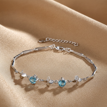 Lucky Clover Bracelet | S925 Sterling Silver