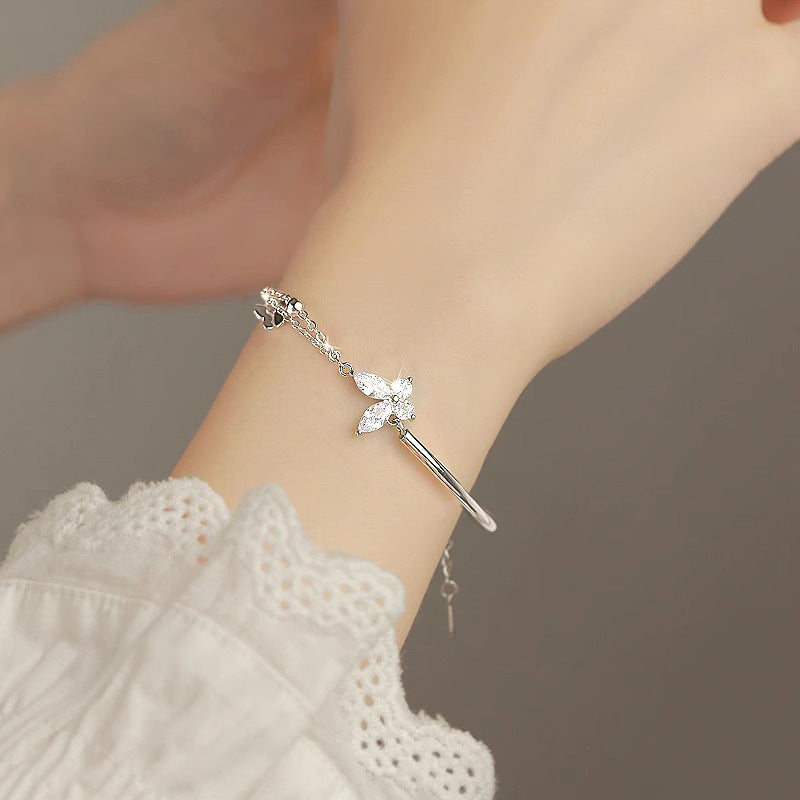 Light Lux Butterfly Bracelet | S925 Sterling Silver