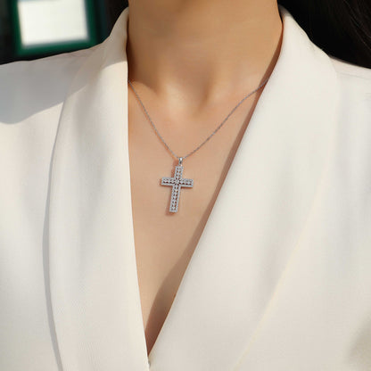 Collier Pendentif Moissanite Shelter | Argent S925