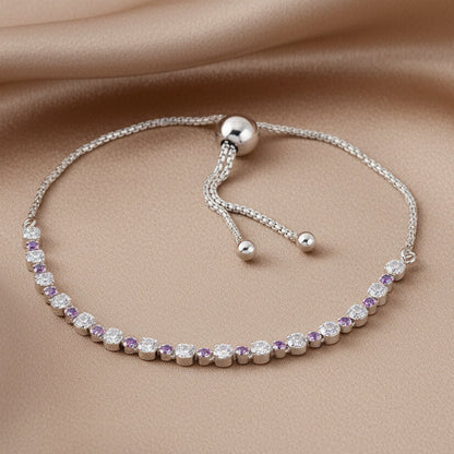 Sliding Adjustable Telescopic Bracelet | S925 Sterling Silver