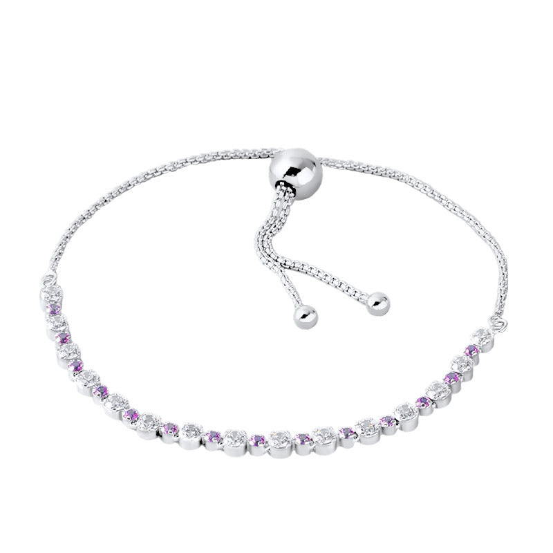 Sliding Adjustable Telescopic Bracelet | S925 Sterling Silver