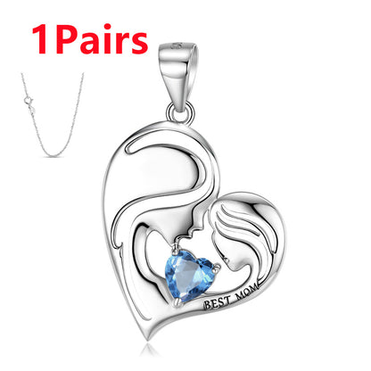 "Best Mom" Necklace | S925 Sterling Silver