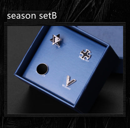 Men's Single Stud Earring | S925 Sterling Silver