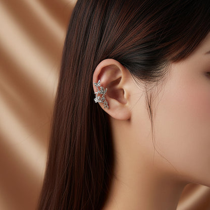 Butterfly Vine Ear Clip | S925 Sterling Silver No-Pierce