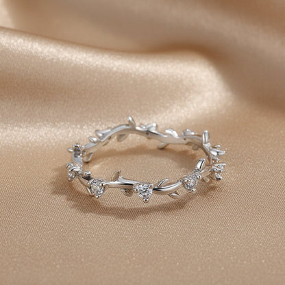Leaf Ring | S925 Sterling Silver