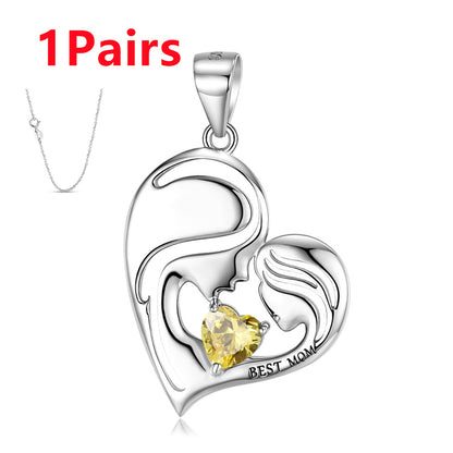 "Best Mom" Necklace | S925 Sterling Silver