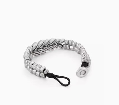 Wheat Ear Bracelet | S999 Sterling Silver