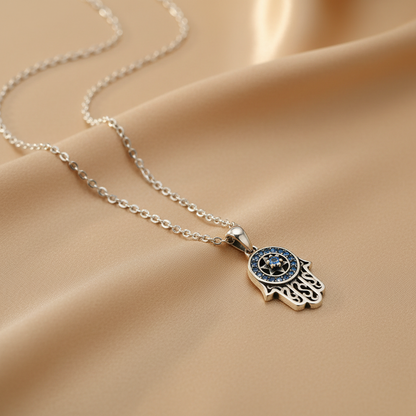 Zircon Pendant Necklace | S925 Sterling Silver