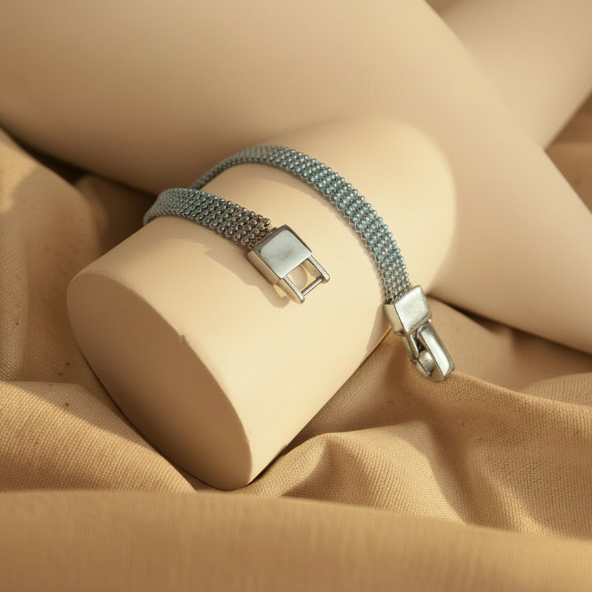 Minimalist Silver Bracelet | S925 Sterling Silver
