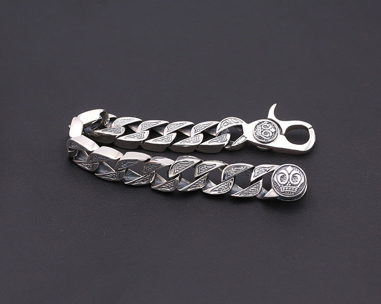 Spring Hole Pop Bracelet | 925 Sterling Silver Thai Silver